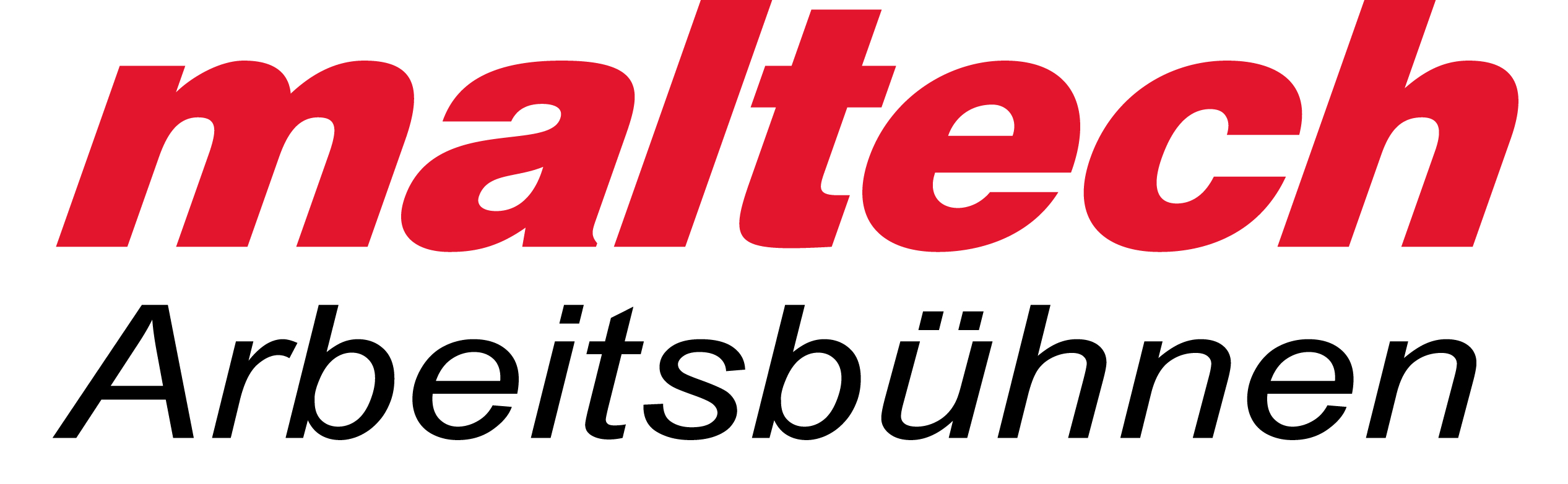 Partner maltech Arbeitsbühnen Logo
